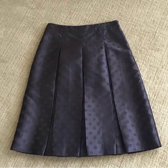 Pleated Polka Dot Skirt - Picture 2 of 4